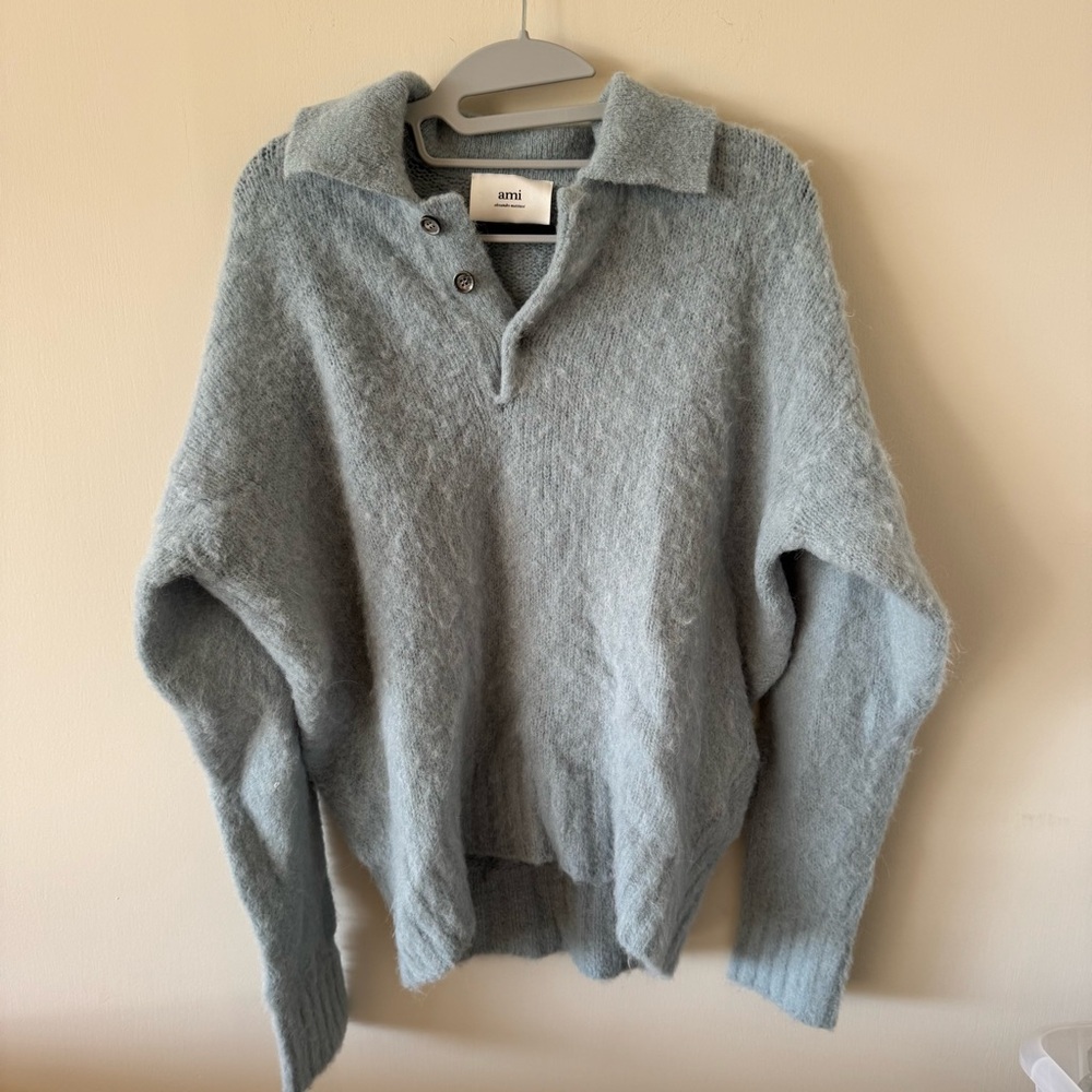 NWT Ami Polo Sweater Size S